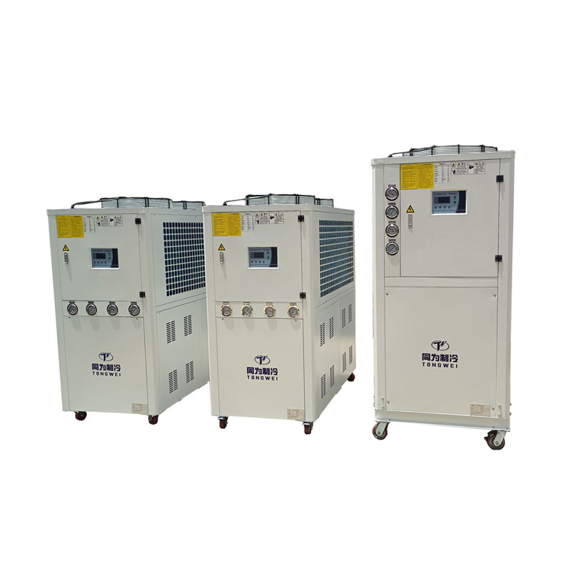 Sistema de refrigeração eficiente: chiller de 8 toneladas de ar industrial