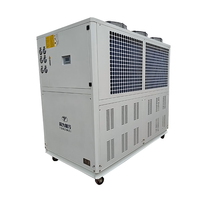 Chiller de extrusão de plástico industrial de 30 toneladas entregue com sucesso ao cliente do México
