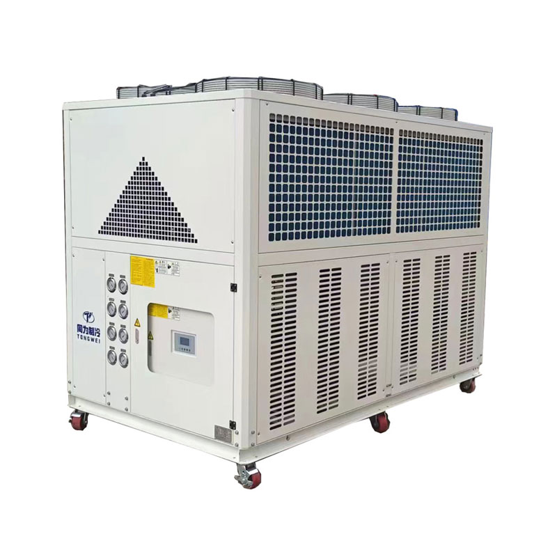 Chiller de compressor scroll refrigerado a ar industrial de 40 toneladas