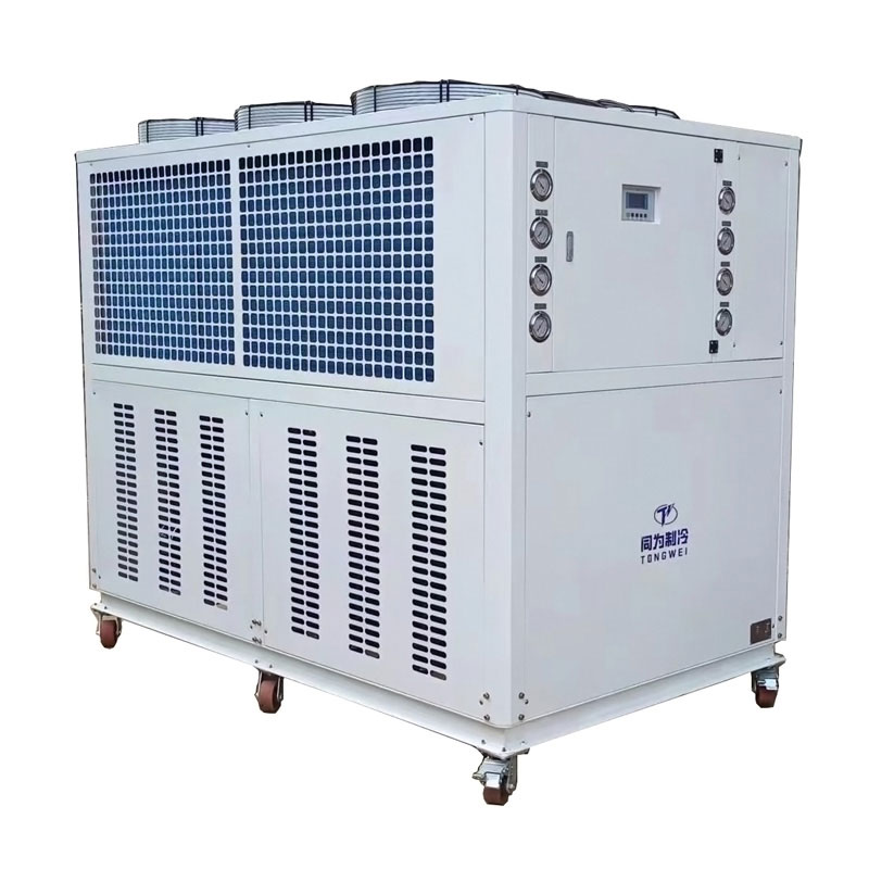 Resfriador de baixa temperatura com glicol refrigerado a ar industrial 40HP