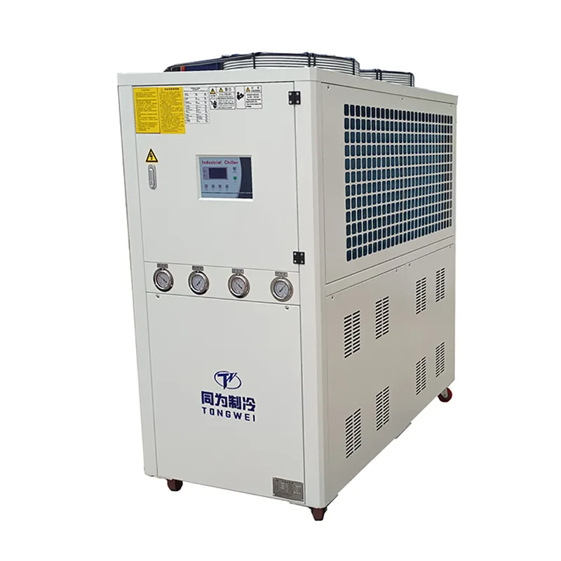 Resfriador de água 5HP 15KW para fabricação de sabão e detergente