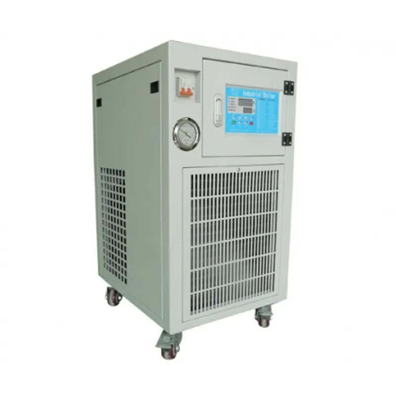 Pequena unidade de resfriamento de água refrigerada a ar para máquina de análise de oxigênio